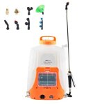 Pulv�risateur � dos - duoku - 4 gallons - pression r�glable 0 - 90 psi - jardinage - batterie lithium ...