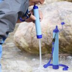 Purificateur d'eau de survie, equipement portable, syst�me de filtrage de l'eau, pr�paration d'urgence, ...