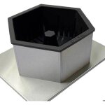 Qaito q17 hex br�leur � pellets pour inserts et poeles � bois recevant dimension recevant des b�ches ...