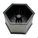 Qaito q7hex br�leur � pellets pour petits inserts et poeles � bois recevant des b�ches de 25 � 30 cm