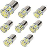 Qxer - lot de 8 ampoules 1156 12 v - 24 v pour paysage extérieur, blanc super clair, éclairage de cour ... Qxer - lot de 8 ampoules 1156 12 v - 24 v pour paysage extérieur, blanc super clair, éclairage de cour ...