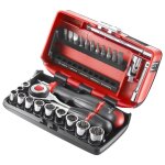 R. 360nano - u112 - coffret douilles 1 / 4  nano en pouces facom r. 360nano - u112