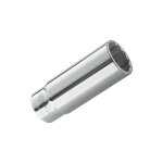 R. el - douilles 1 / 4 longues 12 pans en pouces - r. 9 / 32el - facom R. el - douilles 1 / 4 longues 12 pans en pouces - r. 9 / 32el - facom