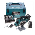 Rabot sans fil makita dkp180rtj 18 v 82 mm 2 x 5. 0 ah Rabot sans fil makita dkp180rtj 18 v 82 mm 2 x 5. 0 ah