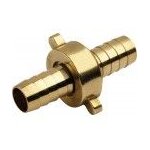 Raccord arrosage laiton cannelé 3 pièces 15 x 21 mm 1 / 2 tuyau 15 mm cap vert Raccord arrosage laiton cannelé 3 pièces 15 x 21 mm 1 / 2 tuyau 15 mm cap vert