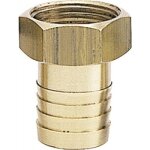 Raccord d'arrosage laiton �crou mobile 15 / 21 Ø 15 anquier
