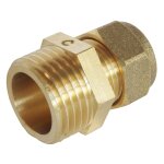 Raccord  compression laiton tc 12 - mle 15 / 21