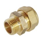 Raccord  compression laiton tc 14 - mle 15 / 21