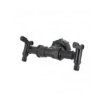 Raccord cuve eau s60x6 - 2 robinets avec nez (type gardena)
