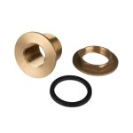 Raccord de cuve, travers�e de paroi cuve laiton, raccord droit, ag 1 x ig3 / 4