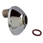 Raccord excentr de 11, 5mm avec rosace - m15 / 21 m20 / 27
