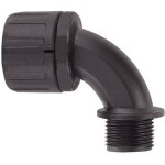 Raccord de gaine Ø int�rieur: 28. 10 mm hellermanntyton hg34 - 90 - m32 166 - 22206 noir m32 1 pc(s) ...