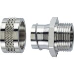 Raccord de gaine Ø int�rieur: 6. 80 mm lappkabel silvyn� lgf - 2 - m 12x1, 5 55501981 argent m12 droit ...