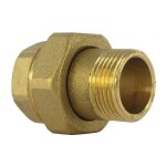 Raccord laiton union droit 126 m - f 1 / 2 (15 / 21)