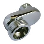 Raccord mural contre coud m15 / 21 - m20 / 27 25mm