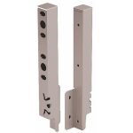 Raccords de paroi arrire pour tiroir arcitech - h218 mm - argent hettich