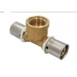 Raccord per � sertir - t� femelle - diam 16 mm - filetage 15x21 boutte