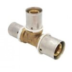 Raccord per � sertir - t� r�duit - diam�tre tubes 16 - 16 - 12 mm boutte