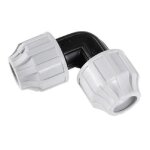 Raccord plastique per - coude egal per - d32