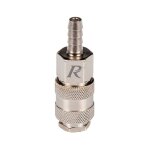 Raccord rapide air automatique universel, cannel� pour tuyau 6 / 8mm