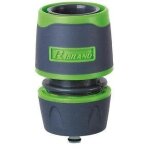 Raccord rapide aquastop en bi - matire pour tuyau d'arrosage Ø12 et 15mm - ribiland