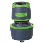 Raccord rapide aquastop en bi - matire universel pour tuyau d'arrosage Ø12, 15 et 19mm - ribiland