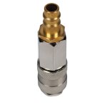 Raccord rapide pour compresseur ? euro / orion - embout m�le cannel� laiton 1 / 4?
