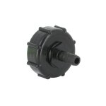 Raccord s60x6 cuve eau - embout droit diamètre 13 mm Raccord s60x6 cuve eau - embout droit diamètre 13 mm