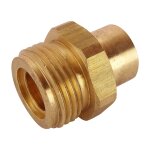 Raccord � souder pour butane ou propane - cuivre Ø12 - m20 / 150