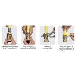 Raccord de transition - � braser sur cuivre 22 mm - dn 20 - flexiclic clesse
