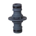 Raccord tuyaux double m�le pvc - ribiland