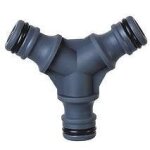 Raccord tuyaux triple mle en pvc - ribiland