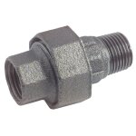Raccord union conique fonte galva m�le femelle 20 / 27 n 341