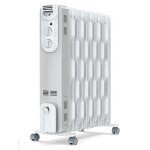 Radiateur bain d'huile orso 2500 - blanc - 2500w