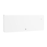 Radiateur chaleur douce equateur 4 plinthe blanc granit 1000w