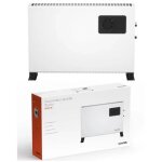 Radiateur convecteur lectrique - 2000w - thermostat rglable - protection thermique ¿ blanc - fonction ...