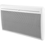 Radiateur lectrique 2000w  panneau rayonnant horizontal blanc - thermostat programmable