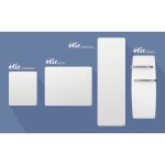 Radiateur lectrique chaleur douce etic compact digital horizontal 1500 watts noirot