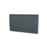 Radiateur � inertie c�ramique 1500w horizontal et bomb� gris