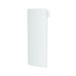 Radiateur  inertie en fonte verre blanc vertical bomb 1500w