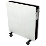 Radiateur mobile  inertie en pierre mirida 2000w mazda sable blanc