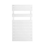 Radiateur s�che - serviettes - chauffage central - fassane spa sym�trique - 625 w - 14 lames - blanc