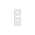 Radiateur sche - serviettes lectrique connect adelis digital avec soufflerie 2000 w blanc carat - ...