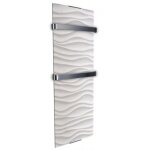 Radiateur sche serviette electrique design ondulation