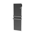 Radiateur sche serviette verre miroir 1100w lcd