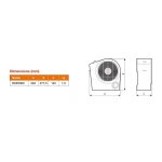 Radiateur soufflant portable 2000 w