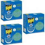 Raid spirales anti - moustiques et moustiques tigres lot de 3 x 10 spirales pour usage ext�rieur + 1 ...
