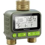 Rainfactory - programmateur d'arrosage automatique 2 voies, ip65, ecran lcd, 4 programmes, mode manuel, ...
