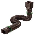 Rallonges de descente de gouttiere, rallonge de descente flexible avec connecteurs 3 x 4 po et 2 x 3 ... Rallonges de descente de gouttiere, rallonge de descente flexible avec connecteurs 3 x 4 po et 2 x 3 ...