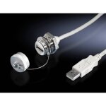 Rallonge d'interface usb - a rittal 2482. 230 laiton 1 pc(s)